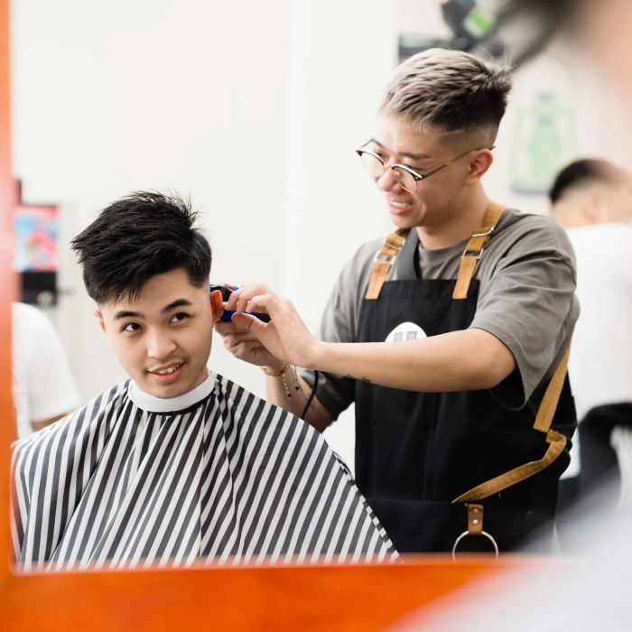 Hình ảnh không gian 2Vee Hair Station (Nguồn: internet)