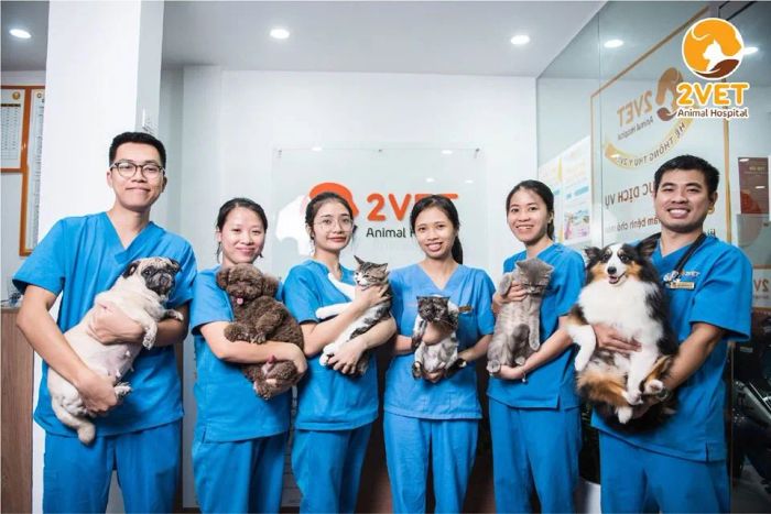 Hình ảnh cơ sở vật chất hiện đại tại 2Vet