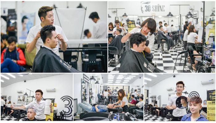 Hình ảnh không gian 30Shine (Nguồn: internet)