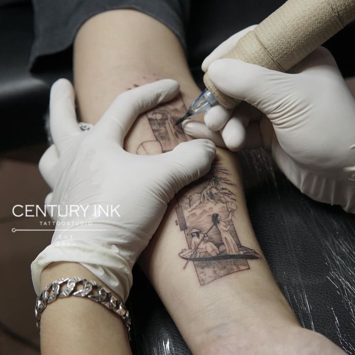 Tác phẩm nghệ thuật từ bàn tay tài hoa (Nguồn: Century Ink)