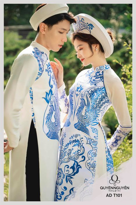 Hình ảnh: Bộ sưu tập áo dài cưới Quyên Nguyễn Bridal