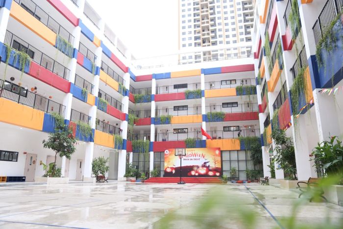 Hình ảnh hệ thống Trường Vietschool