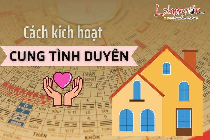 Phương pháp hoạt hóa cung Tình Duyên