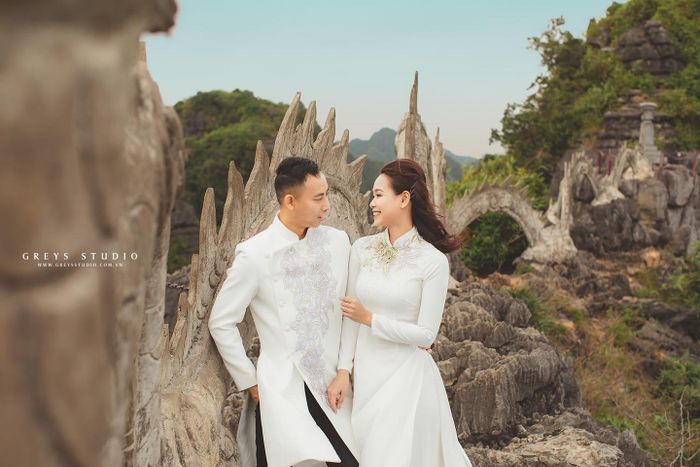 Hình ảnh: BST áo dài cưới tinh tế từ Thu Liễu