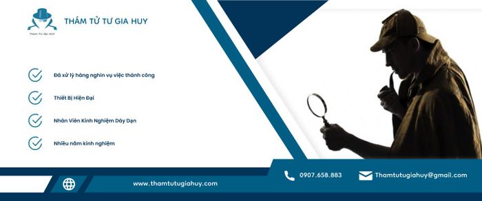 Thám Tử Gia Huy - Hình ảnh hoạt động chuyên nghiệp