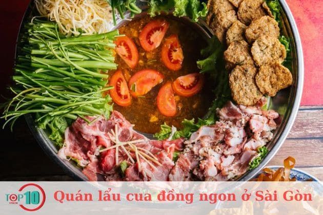 Quán Cua Hoa - Đặc sản cua đồng đất Sài Thành