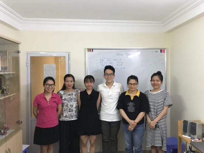 Hình ảnh lớp học tương tác cùng thầy Giang