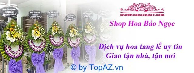 Địa chỉ vàng đặt hoa viếng tang lễ tại Quận 8