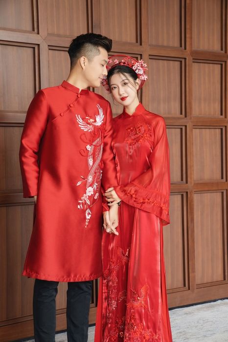 Hình ảnh minh họa (Nguồn: Sưu tầm) - Bộ sưu tập áo dài cưới