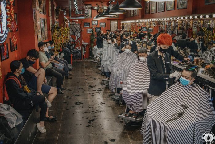 Hình ảnh không gian Liem Barber Shop (Nguồn: internet)