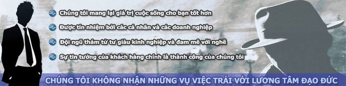 Thám Tử Thăng Long - Hình ảnh minh họa dịch vụ