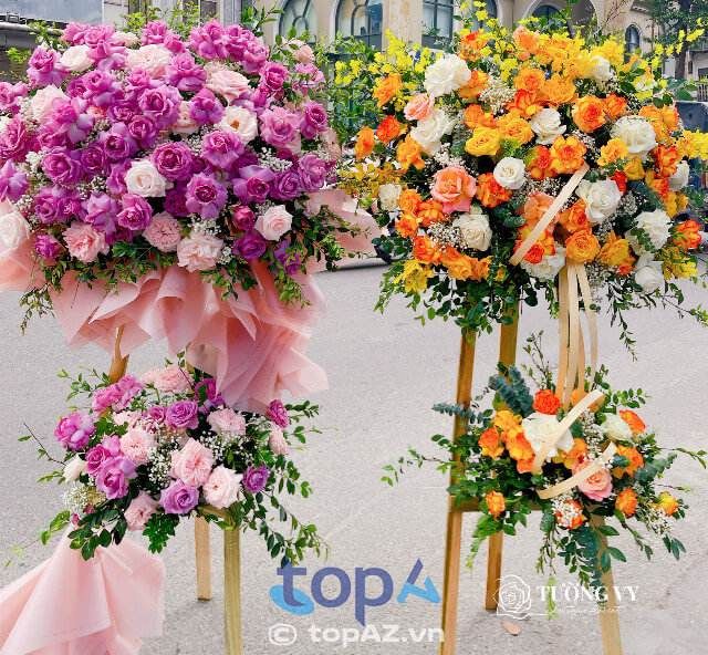 Địa chỉ hoa khai trương uy tín tại quận Đống Đa