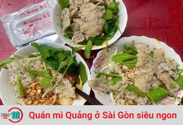 Mì Quảng 85 - Hương Vị Truyền Thống Xứ Quảng