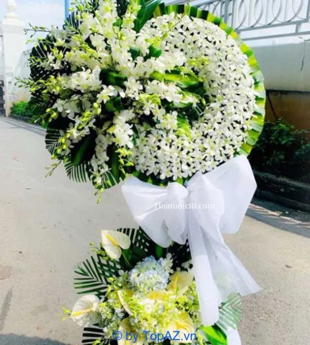 Điểm đến tin cậy cho những vòng hoa viếng tang lễ tại Quận 8