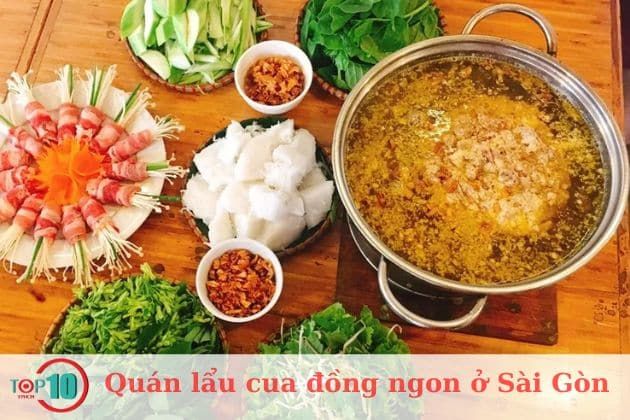 No.96 - Tinh hoa lẩu cua Sài Thành