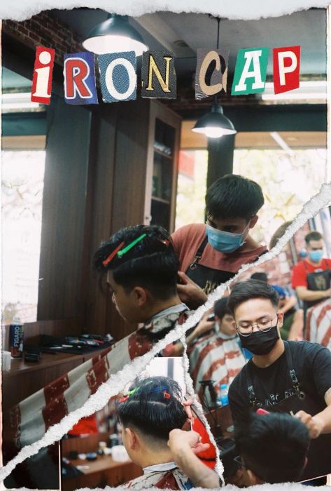Hình ảnh không gian IronCap Barbershop (Nguồn: internet)
