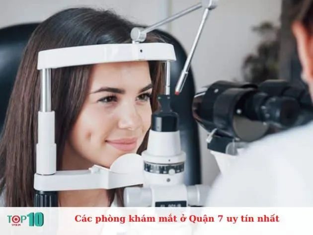 Các phòng khám mắt uy tín tại Quận 7