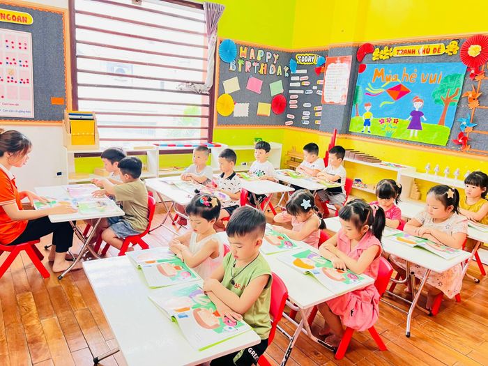 Khám phá không gian học tập hiện đại tại Amon Kindercare qua loạt ảnh chân thực