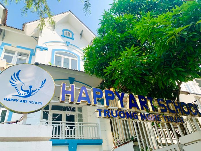Không gian sáng tạo đầy màu sắc tại Happy Art School