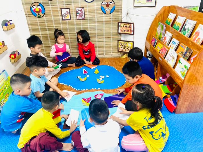 Khám phá không gian học tập sáng tạo tại Trường Mầm non Đoàn Thị Điểm qua hình ảnh