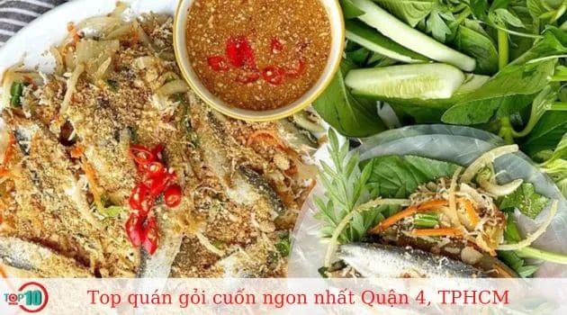 Gỏi Cá Trích Cuốn - Cô Tư Đặc Sản Phú Quốc - Thiên đường ẩm thực biển đảo