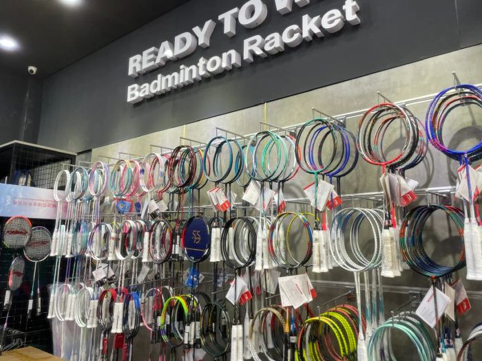 Không gian trưng bày hiện đại tại VNB - Vnbadminton