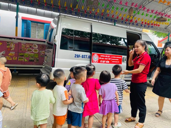 Hình ảnh cơ sở vật chất hiện đại tại Trường Mầm Non Lê Quý Đôn