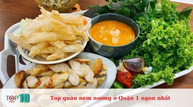 Nem nướng Oanh Vy - Hương vị đậm đà giữa lòng Sài Gòn