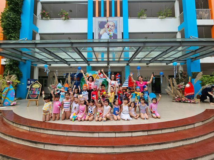 Khám phá không gian học tập đầy màu sắc tại Trường Mầm Non Kim Liên qua loạt ảnh đẹp