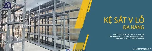 kệ sắt v lỗ chất lượng tại TPHCM