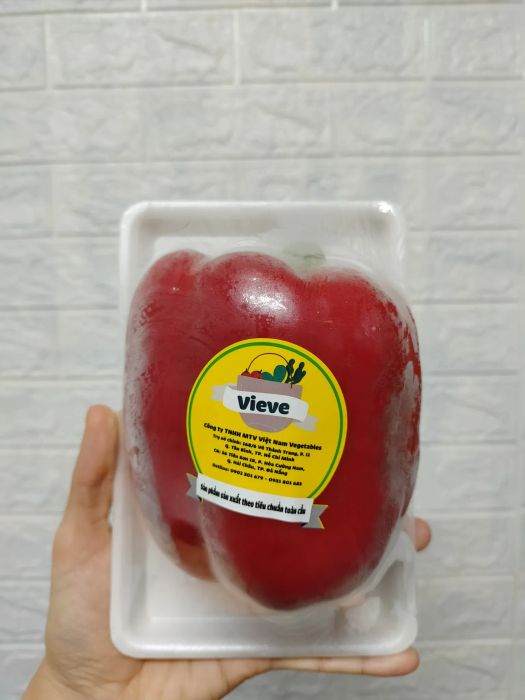 Khu vực trưng bày trái cây hữu cơ tại Tí Garden