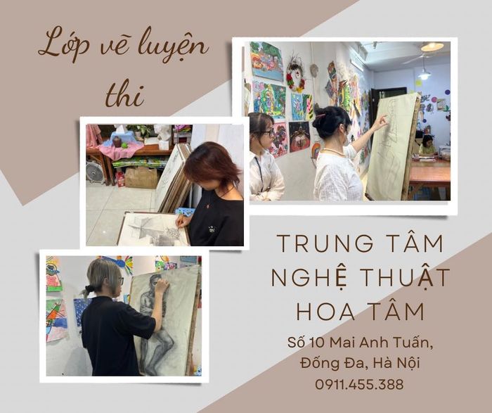 Không gian sáng tạo đầy cảm hứng tại Hoa Tâm