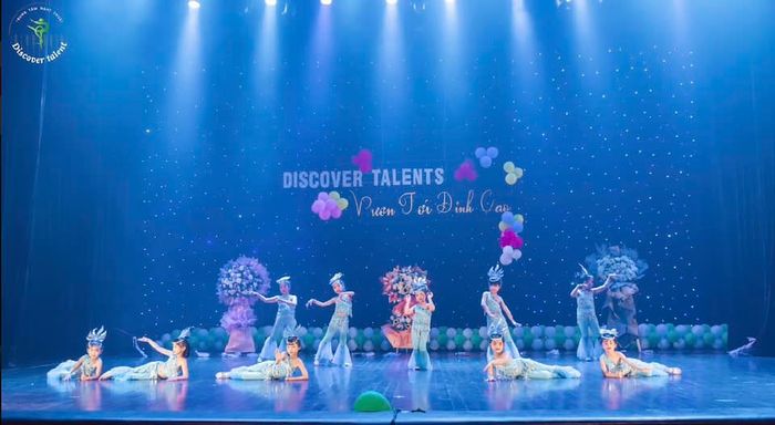 Không gian đào tạo nghệ thuật tại Discover Talent