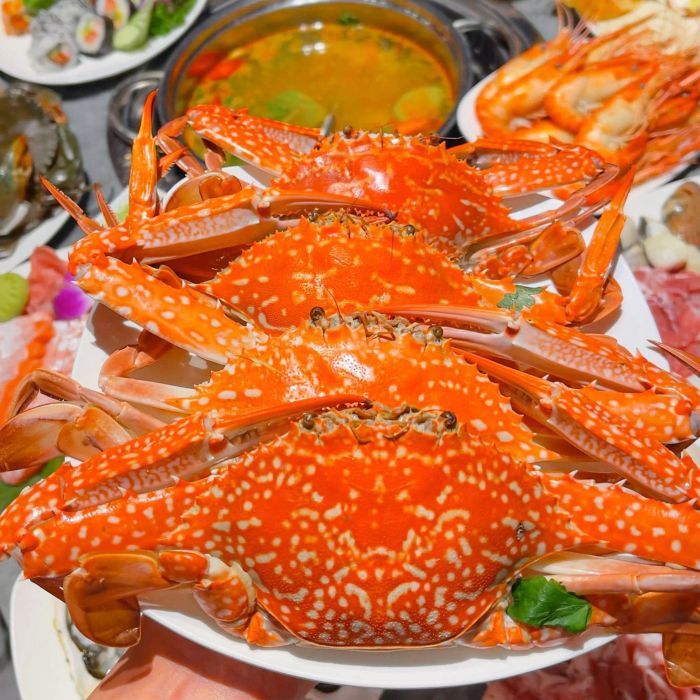 Không Gian Buffet Hải Sản Cao Cấp Cửu Vân Long