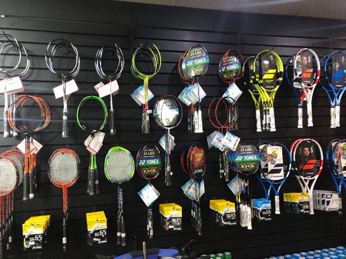 Bộ sưu tập vợt đa dạng tại SPORT1
