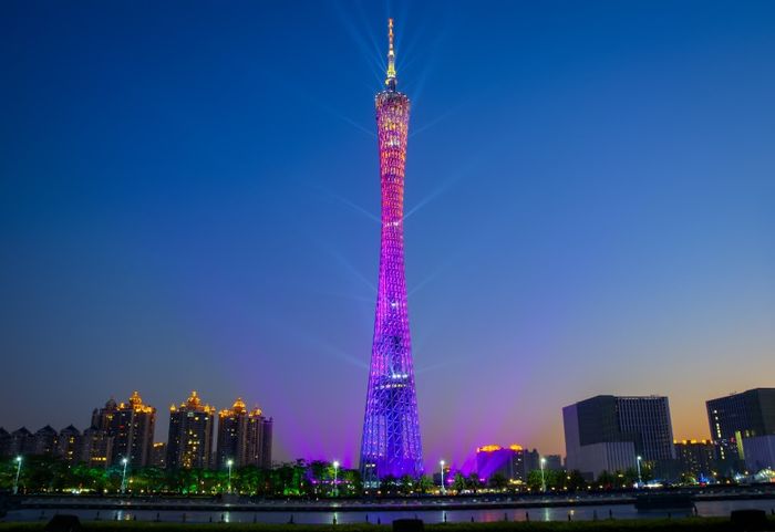 Canton Tower - Tháp truyền hình Quảng Châu