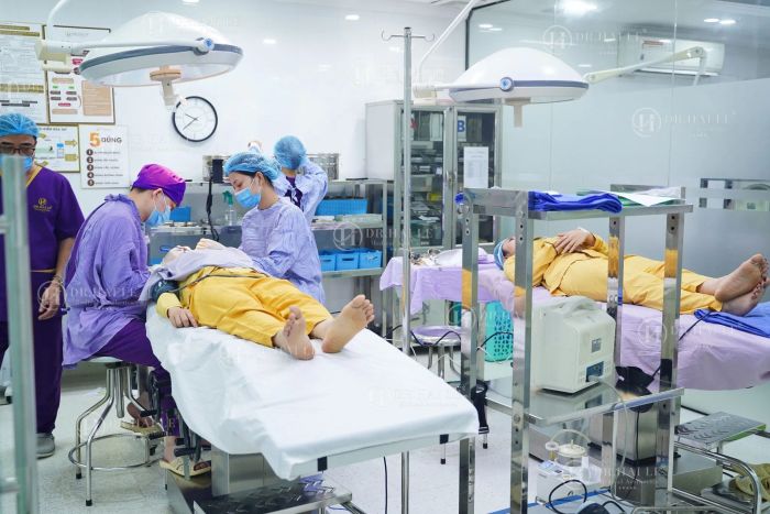 Không gian sang trọng và hiện đại tại Viện Thẩm Mỹ Dr.Hải Lê