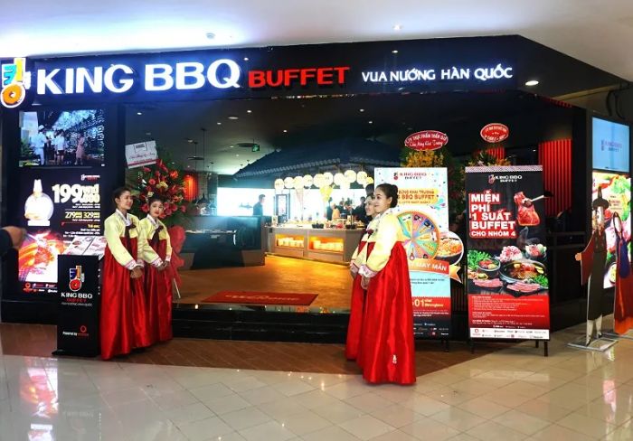 Kiến trúc nhà hàng mang đậm phong cách Hàn Quốc