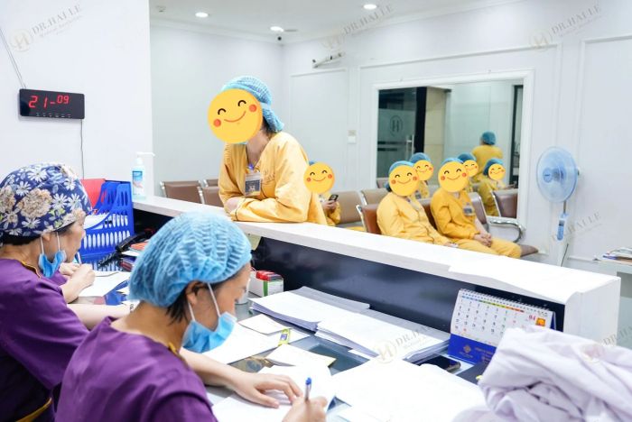 Không gian sang trọng và hiện đại tại Viện Thẩm Mỹ Dr.Hải Lê