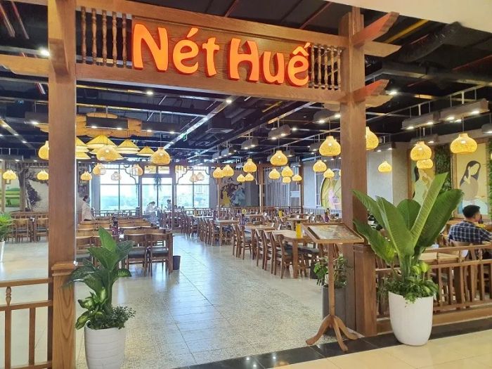 Không gian mang đậm nét đẹp văn hóa Huế