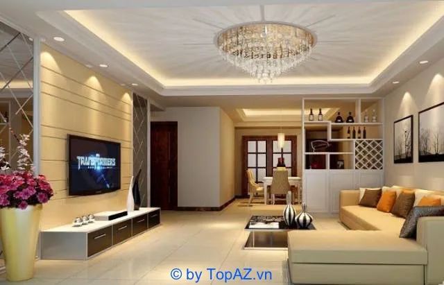 Các đơn vị thi công trần thạch cao tại TP.HCM