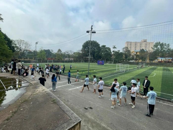 Hình ảnh ấn tượng về khuôn viên xanh của Đại học Lâm Nghiệp