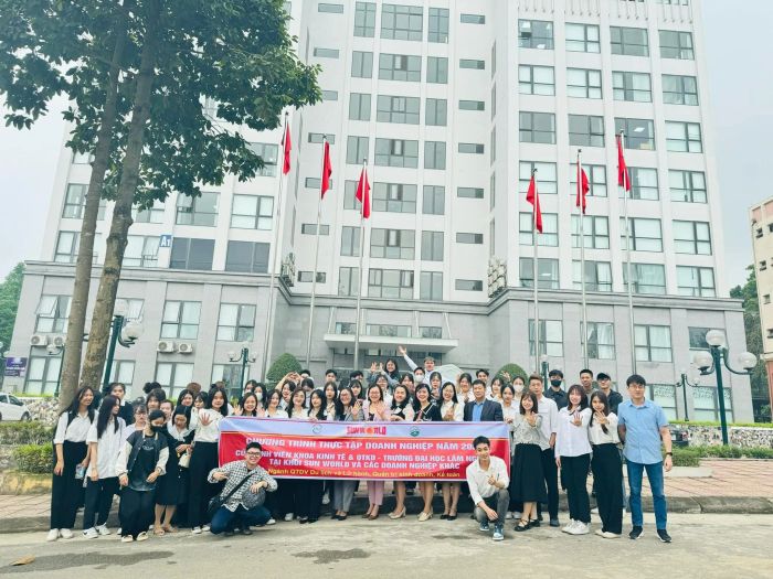 Toàn cảnh Đại học Lâm Nghiệp - Ngôi trường giữa lòng thiên nhiên