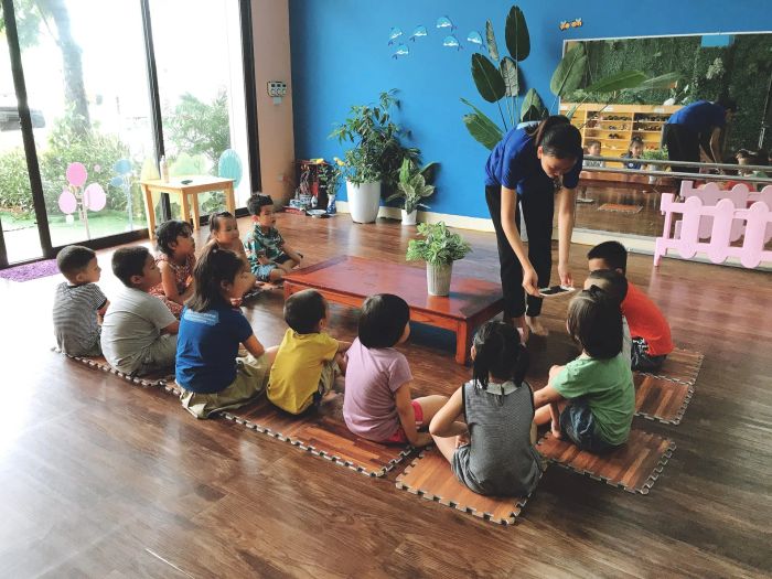 Giờ học tiếng Anh vui nhộn cùng giáo viên bản xứ