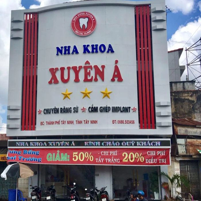 Hình ảnh phòng khám hiện đại tại NHA KHOA XUYÊN Á