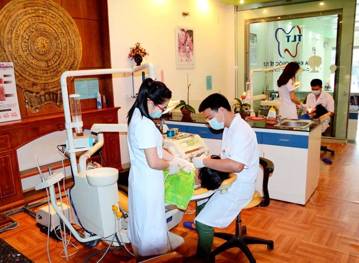 Không gian hiện đại và tiện nghi tại Nha Khoa Quốc Tế TLT