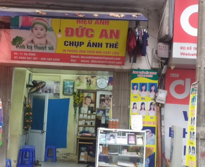 Ảnh mẫu chụp thẻ tại Studio Đức An