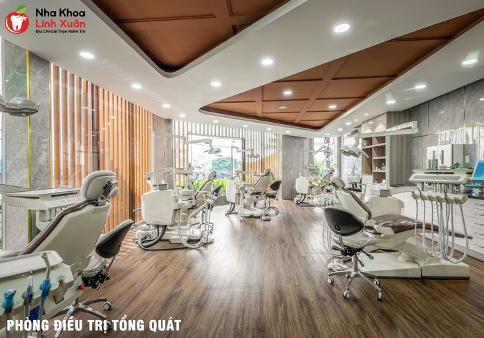 Không gian hiện đại tại Nha Khoa Linh Xuân