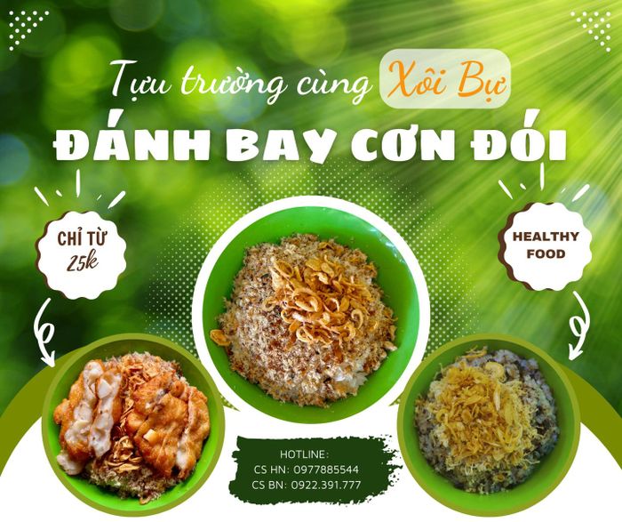 Ảnh 2 - Xôi Bự: Nét đẹp ẩm thực bình dân Hà Thành