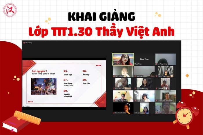 Giờ học tương tác sôi nổi tại Hệ thống Hoa ngữ